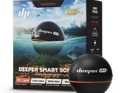 Deeper PRO+ С ДАЛЬНОСТЬЮ РАБОТЫ 350 МЕТРОВ +