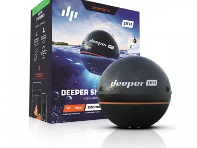 Эхолот Deeper PRO с дальностью 250м+